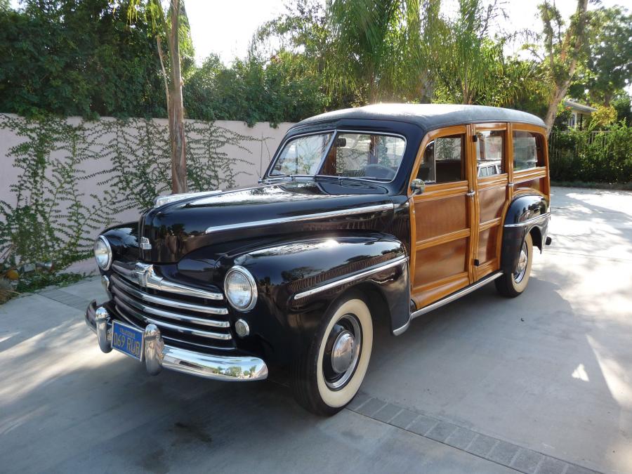  Ford V8 Super Deluxe Station Wagon 1948 года  (фото 48 из 62)